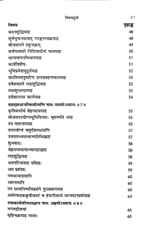 Sasyavedah ( Puratan krishi shastra)